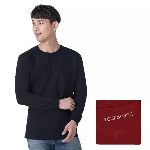 印標頂級重磅純棉長袖TEE - Your Brand系列  -長袖七分袖團體服樣板
