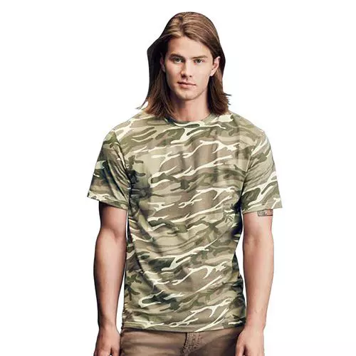 美軍迷彩中性T恤-T恤團體服樣板