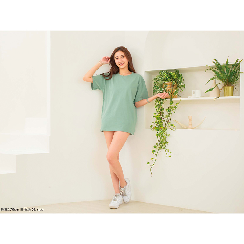 210克賽洛紡重磅落肩精梳棉T-潮T專區團體服樣板